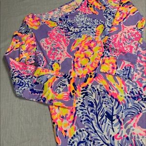 Lilly Pulitzer Vibrant Print Mini Dress